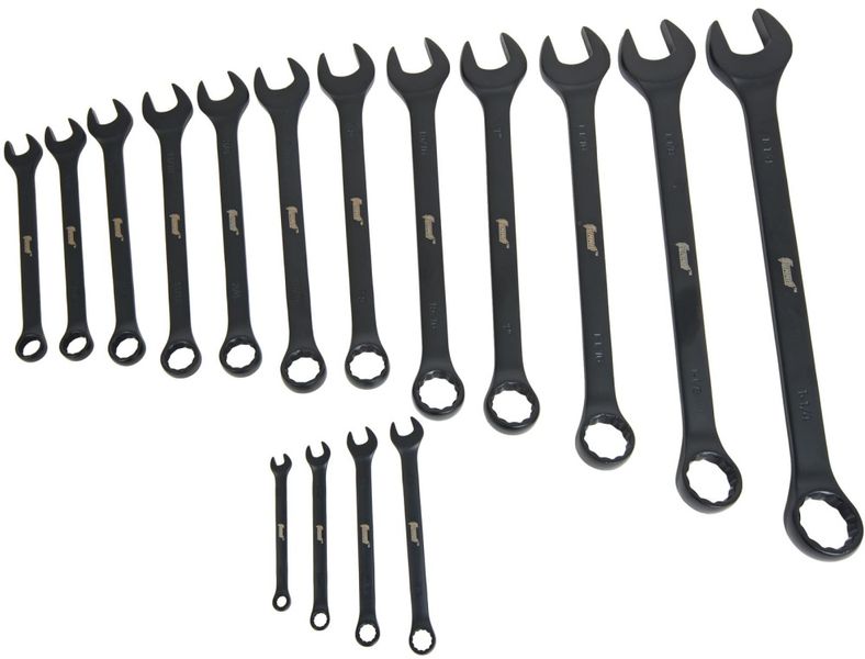 Wrenches, Wrench Sets, Standard Style, Open End/Box End, 12-poin