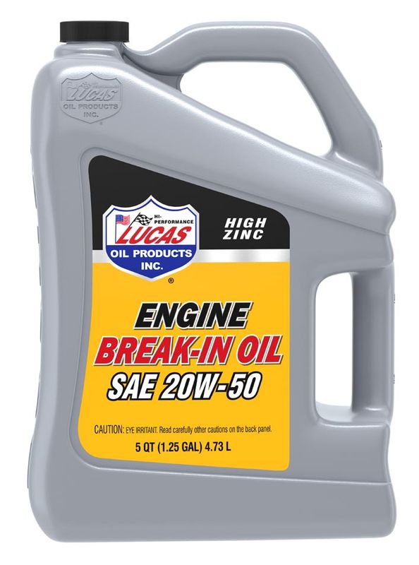 ENGINE BREAK-IN OIL SAE 20W-50